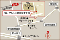 ルボヌールへの地図